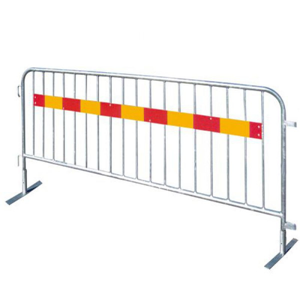 Stein HGS Absperrgitter Typ SE mit Tastleiste und herausnehmbaren Füßen, 2500mm /2350mm/18 Stäbe, 419.00sesk