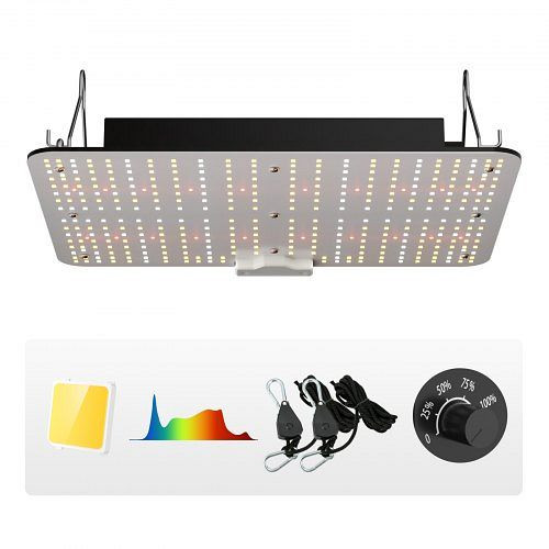 VEVOR 150 W Dimmbar Pflanzenlampe LED 30 x 40 x 12 cm Pflanzenlampe 50.000 Stunden Vollspektrum 19000 lm Lichtstrom, LZB150W21220VN9EHV2