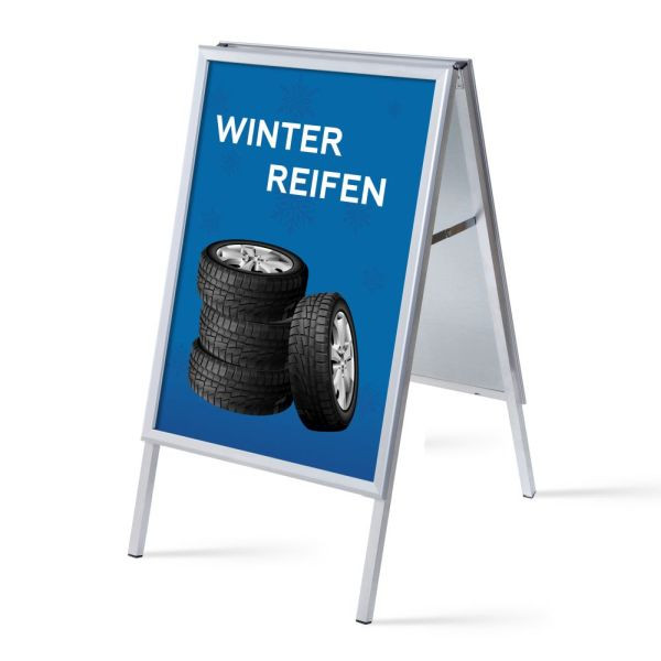 Showdown Displays Kundenstopper A1 Komplettset Winterreifen Deutsch, ZPA1G32MEI240