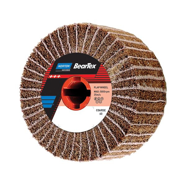 Norton Industrial BEARTEX für Satinier-Maschinen, Durchmesser: 100 mm, MED, 66261124068