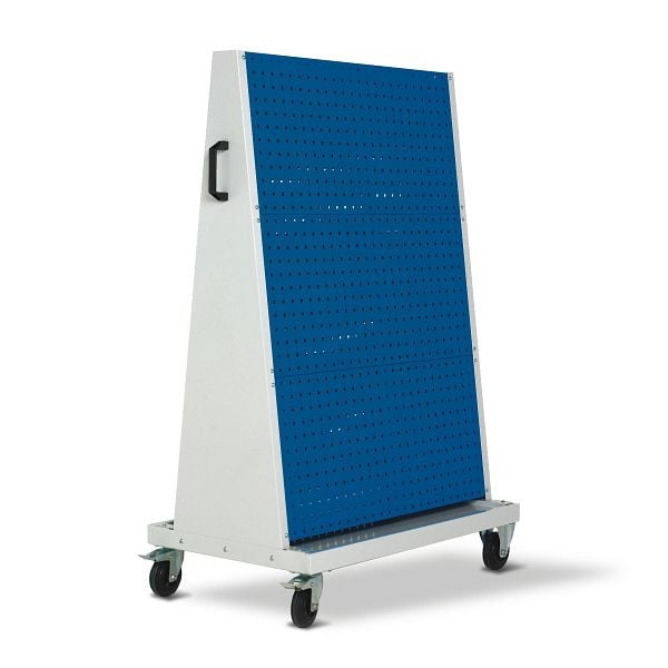 bott perfo Rack plus mobil 6 Lochplatten BxTxH: 1000 x 650 x 1600 mm, RAL 7035/5010, 14026026.11