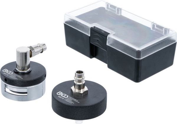 BGS Adapter-Satz für Druckluft-Bremsenentlüfter, für Tesla Modelle 3, Y, S, X, 2-teilig, 66517
