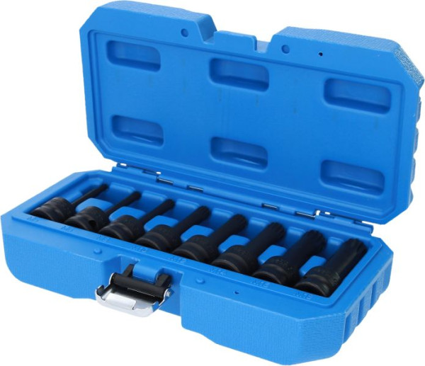 Brilliant Tools 1/2" Kraft-Bit-Stecknuss-Satz, XZN, 8-teilig, M5 - M18, BT022605