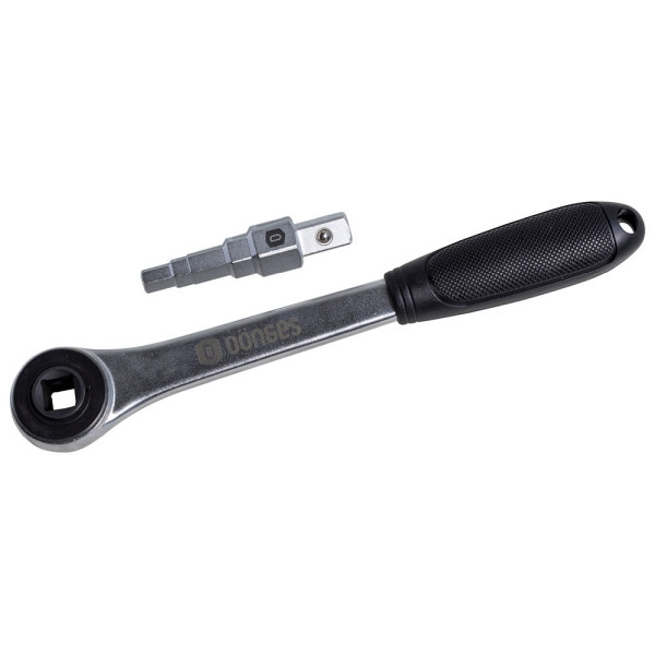 Dönges Stufenschlüssel mit Ratsche, Länge 250 mm, Aufnahme 1/2 ~, 128308