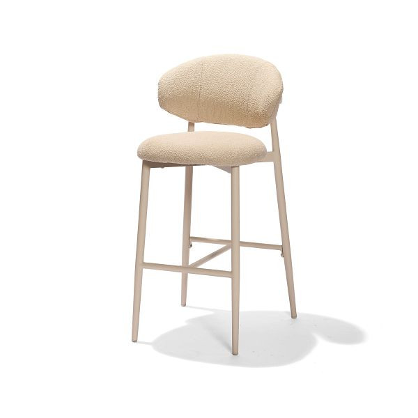 BEST Cuba Barstuhl, Sand, Aluminium + Schaumstoff, 552699