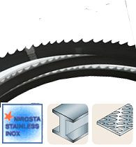 Bayerwald M42 Bandsägeblatt, 1330 x 13 x 0.65 x 8 12 ZpZ, 125-10070