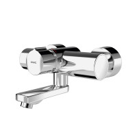 Vorschau: KWC Wandbatterie, F5, hydraulisch, Mischer, Schwenkauslauf, 135 mm, 6l, 2030032991 Vorschau: KWC Wandbatterie, F5, hydraulisch, Mischer, Schwenkauslauf, 135 mm, 6l, 2030032991