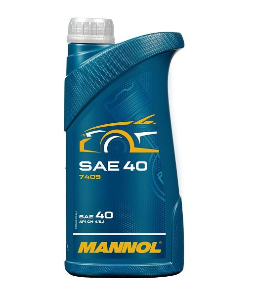 MANNOL Einbereichsmotorenöl 7409 SAE 40, VE: 1 l, MN7409-1