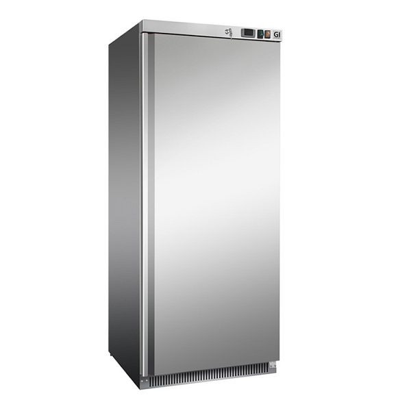 Gastro-Inox Edelstahl 600 Liter Gefrierschrank, statisch gekühlt, Nettokapazität 580 Liter, 201.103