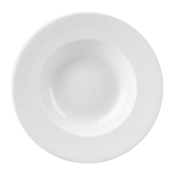 Churchill Weißes Profilbreitteller Große 10.90" (12 Stück), FF640
