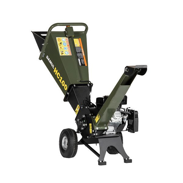 LUMAG Benzin Häcksler mit Duplex-Messertrommel, GAMULHC100