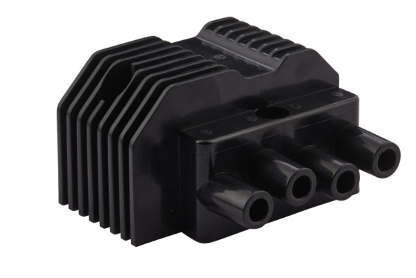 HELLA Zündspule, 12V, 4-polig, Blockzündspule, geschraubt, 5DA 193 175-651