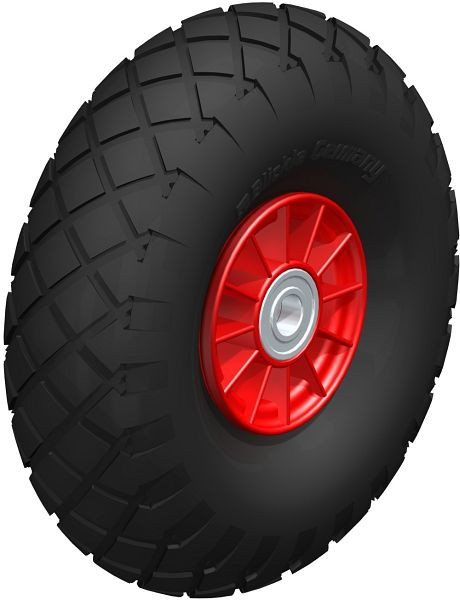 Blickle PK 302/20-75K-ROT Rad, Luftreifen, Schwarz, 541383