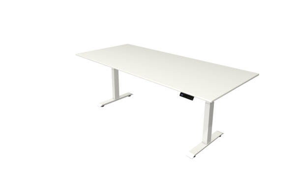 Kerkmann Steh-/Sitztisch Move 4 neu 225 x 100 cm Gestell weiß, Tischplatte weiß, 10091110