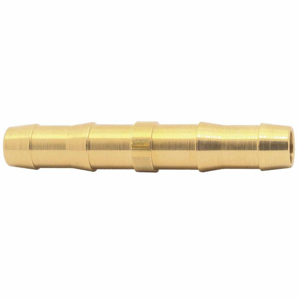 ELMAG Schlauchverbindungsrohr Messing, 9 x 9 mm, 5 Stück, 42704