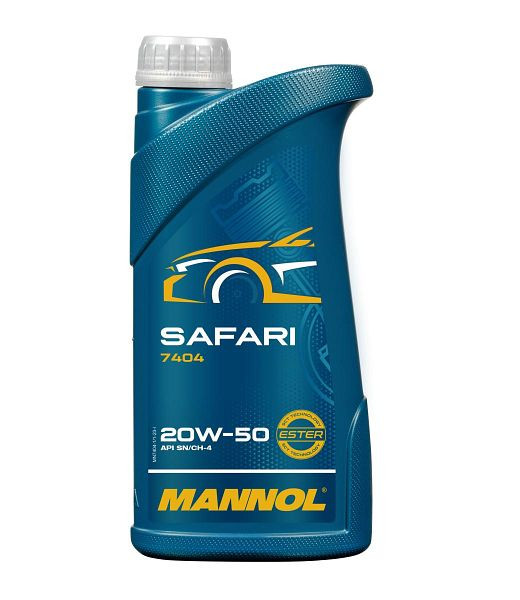 MANNOL Economy-Class-Motoröl 7404 Safari 20W-50, VE: 1 l, MN7404-1