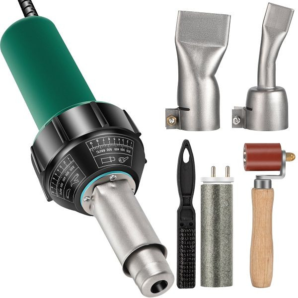 VEVOR Kunststoff Schweißgerät Heißluftpistole PVC Schweißpistole 1600W 3m Kabel, HQTZOCPJPVC-457J7V2