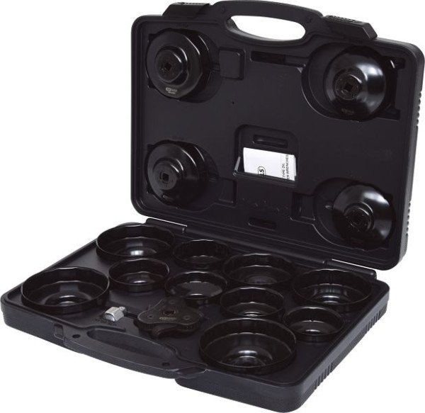 KS Tools 3/8" Ölfilterschlüssel-Satz, 16-teilig, 150.9310