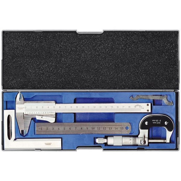 Vogel Germany Messzeug-Satz, 4-teilig, mit Messschieber, 239911