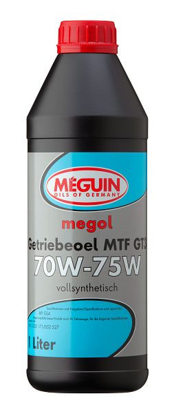 Meguin megol Getriebeöl MTF GT3 70W-75W, Dose Kunststoff, VE: 1 Liter, 33049