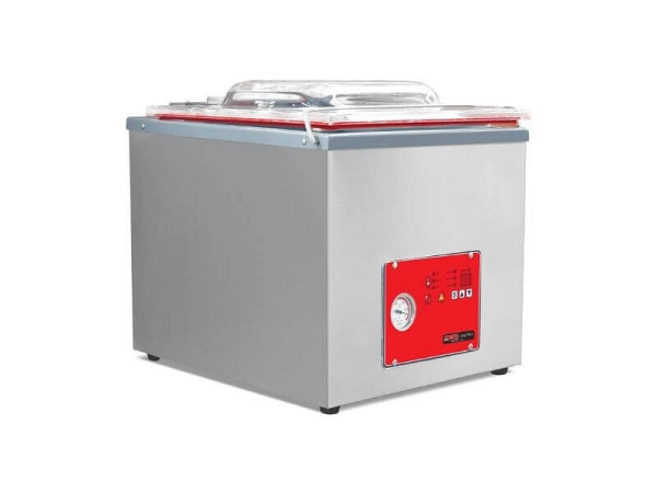 SGS Gastro Vakuummaschine, Tischmodell, Schweißbalken 200 mm, 10 m³/h, VCM01