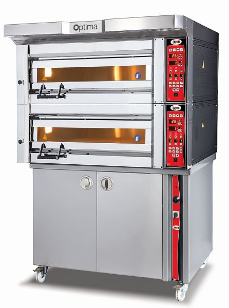 GMG Pizzaofen Optima- 84, 2 Backkammern, mit Gärschrank, PB 2M 84