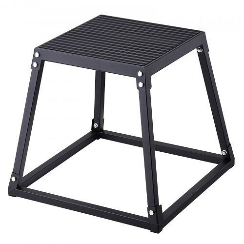 VEVOR Plyometrische Sprungbox, 458 mm Plyo-Box, Plyometrische Plattform Plyobox Schwarz, TXTD18YCGTHS557XIV0