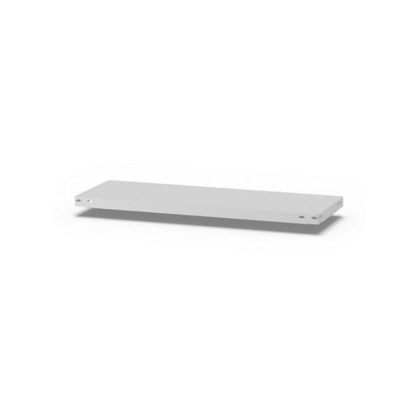 hofe Zusatzboden mit 4 Fachbodenträgern, lichtgrau, Fachlast 150kg pro Boden, 300 x 1000 mm, K10030L/040