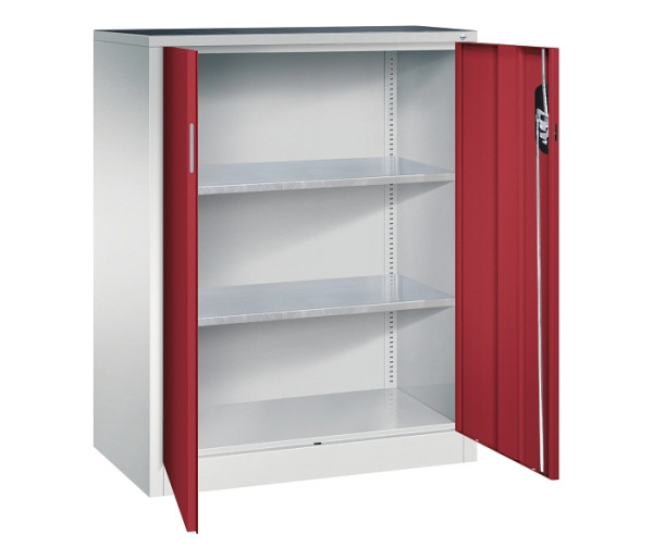 C+P Flügeltürenschrank Acurado, H1200xB930xT500mm, 7035/3003, 8521-000 S10205