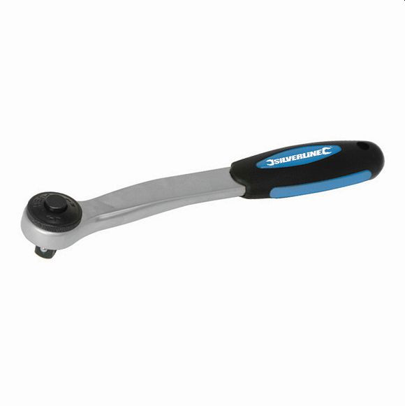Silverline Robuste Umschaltknarre, 1/2 Zoll, 250 mm, 380416