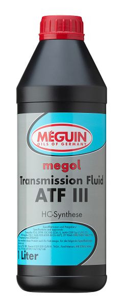 Meguin Hydraulikflüssigkeit megol Transmission-Fluid ATF III, Dose Kunststoff, VE: 1 Liter, 4875