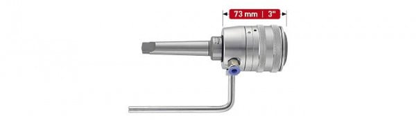 Karnasch Aufnahmehalter MK2 QUICK-CHANGE mit Innenkühlung für Weldon + Nitto/Universal 19mm (3/4'), 201303