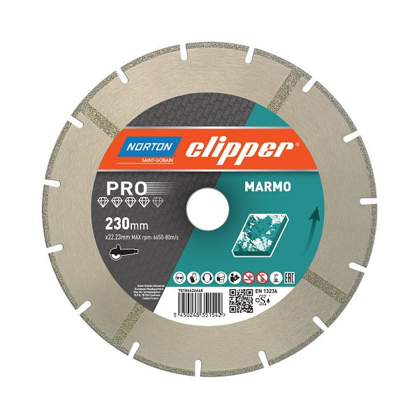 Norton Clipper Trennscheibe Pro Marmo- 350 Ø mm, 70184620244