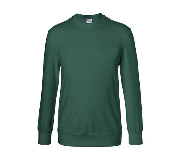 Kübler SHIRTS Sweatshirt, Farbe: moosgrün, Größe: S, 5023 6330-65-S