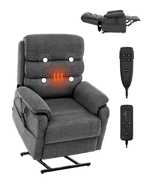 VEVOR Power Lift Relaxsessel Fernsehsessel Einzelsofa, Elektrisch, DDKDTYSDJZCCE9P4DV2