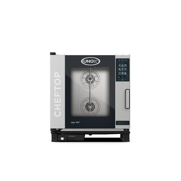 UNOX CHEFTOP MIND.Maps PLUS Professioneller Countertop-Ofen 7 Einschübe GN 1/1 Elektrisch Türöffnung rechts, XEVC-0711-EPRM