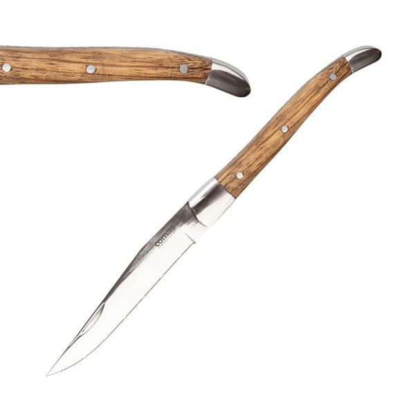 Comas Steakmesser Alpen 23cm, VE: 6 Stück, Edelstahlklinge, DY409, 18425734030014