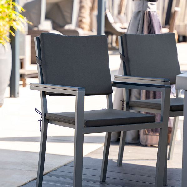 HOME DELUXE Sitzkissen MADERA, Inhalt: 3 x Sitzkissen, 51697