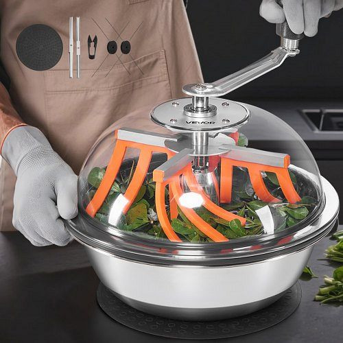 VEVOR Bowl Erntemaschine, 33 cm manueller Bud Trimmer, Nass- & Trocken-Hydrokultur-Schneider für Pflanzen & Blumen, SDKSCJ13YCSDM3MZQ001V0
