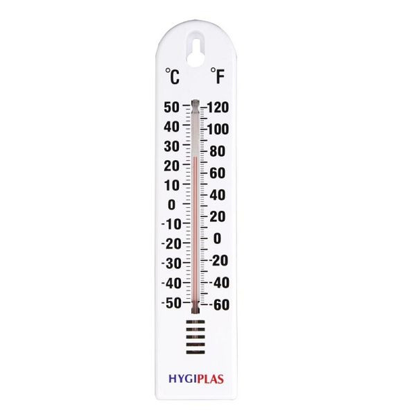Hygiplas Wandthermometer, Temperaturbereich: -40 bis 50° C, J228