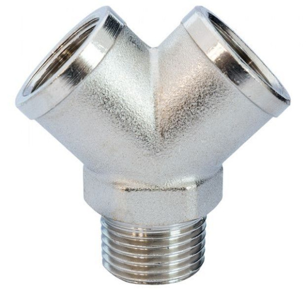 Airpress Y-Stück Kupplung 3/8" Außen- und 2x Innengewinde, 37612