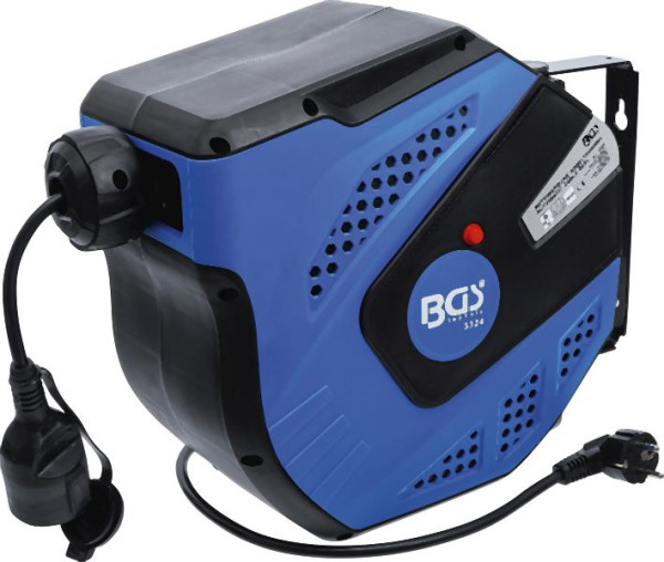 BGS Automatische Kabeltrommel, 20 m, 3324, 4026947033242