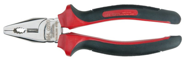 KS Tools Edelstahl Kombinationszange, 200mm, 964.0203, 4042146569511