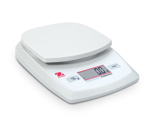 OHAUS Tragbare Waage CR621 EU, Wägekapazität 620 g, Ablesbarkeit beim Wiegen 0.1 g, 30428214