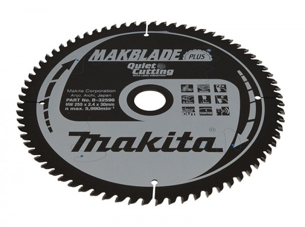 Makita MAKBLADE Sägeblatt 255x30x40Z, B-32471