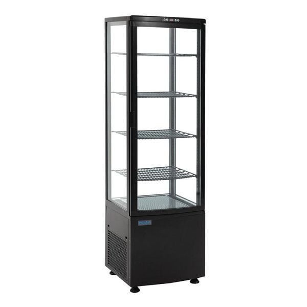 Polar Serie C Kühlvitrine 235L, 51,5 cm breit, schwarz, DP289