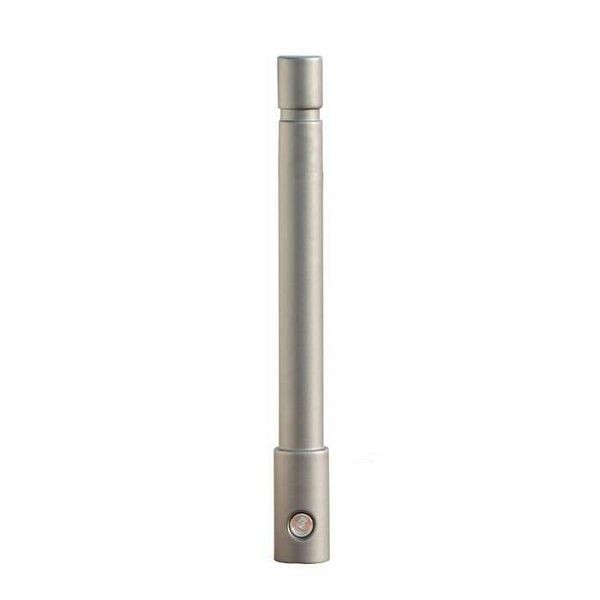 Stein HGS Stilpoller -Leto-, herausnehmbar mit 3p-Technologie, (Dreikantverschluss), inkl. Bodenhülse, RAL 7016 anthrazitgrau, 40049-05