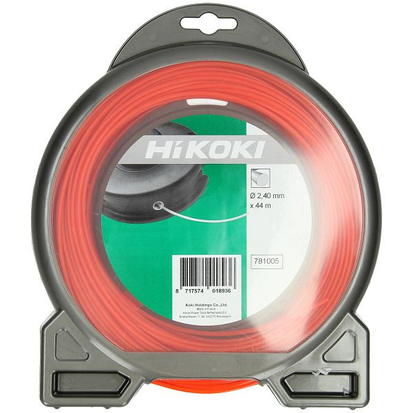 HiKOKI Trimmerfaden rund 2.4mm orange L=15m (77 gr), 781004