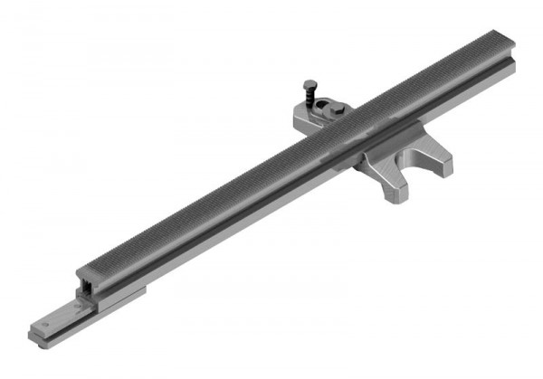 Eibenstock Führungsschiene, 100 cm (für ETR 350 und ETR 350 P) inklusive Verbinder und Befestigungsfuß, 3744P000