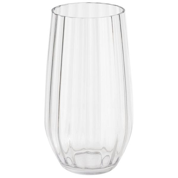 APS Trinkbecher PERFECTION, Ø 8 cm, H: 15 cm, 470 ml, Tritan, transparent, VE: 12 Stück, 10544